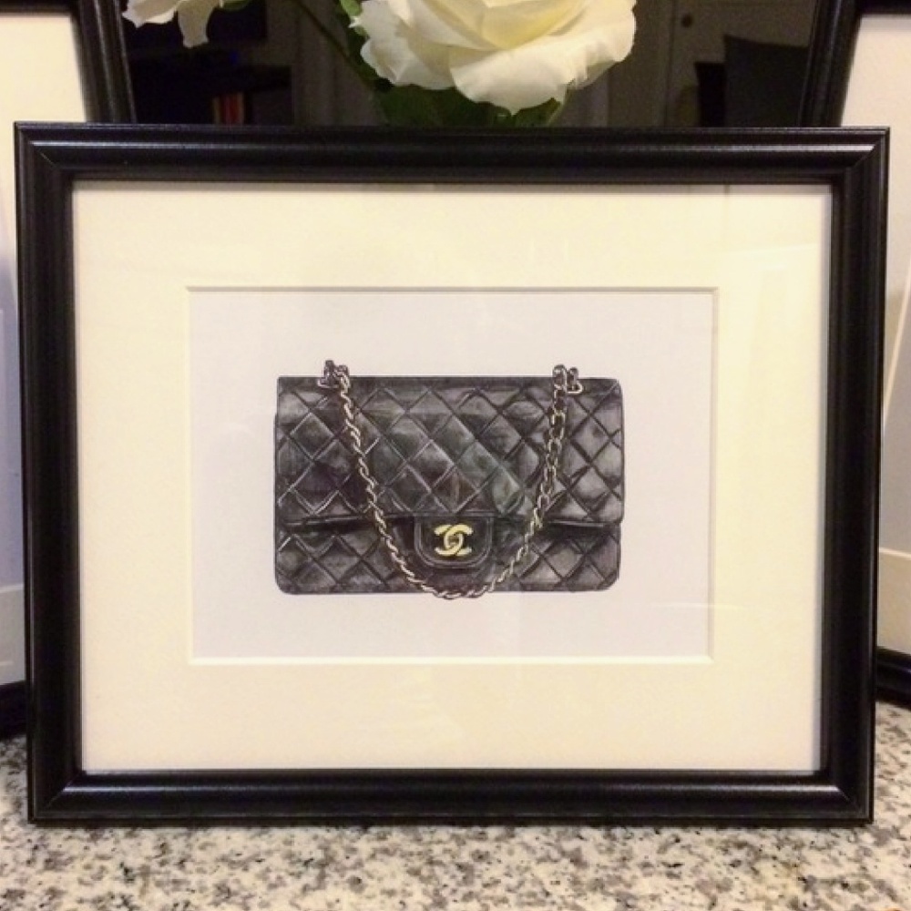 Chanel Bag Artwork ♥️